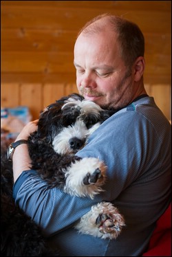 Schmusestunde mit Merle